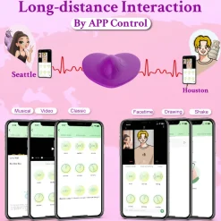 marielove Xxl Vibrator|G-Punkt Vibrator|Auflege Panty Vibrator Slip App Smartphone GM-415