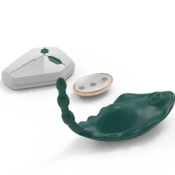 marielove Xxl Vibrator|Paarvibrator|Auflege Panty Vibrator Stimulation Klitoris GM-385 Grün