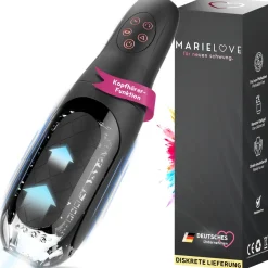 marielove für neuen schwung. Taschenmuschi|Blowjob Masturbator|Automatischer Masturbator mit Vibration & Saugfunktion