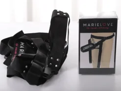 marielove Keuschheitsgürtel|Blowjob Masturbator|BDSM Gürtel zum Fixieren von Masturbatoren