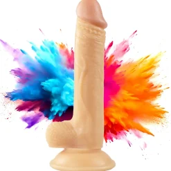 marielove Anal Dildo|Dildo Für Männer|20cm Dildo no Vibrator Sex Toy Saugnapf Penis Anal PVC 3D Adern Hoden