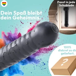 marielove Anal Dildo|Dildo Für Männer|27cm Dildo no Vibrator Sex Toy Saugnapf Penis Anal PVC 3D Adern Hoden