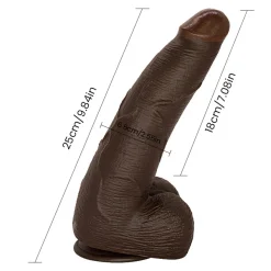 marielove Anal Dildo|Saugnapfdildo|25cm Dildo no Vibrator Sex Toy Saugnapf Penis Anal PVC 3D Adern Hoden