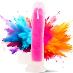 marielove Anal Dildo|Saugnapfdildo|20cm Dildo no Vibrator Sex Toy Saugnapf Penis Anal Silikon 3D Adern Hoden