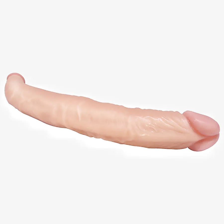 marielove Anal Dildo|Saugnapfdildo|35cm Doppel Dildo 3D Adern Hoden