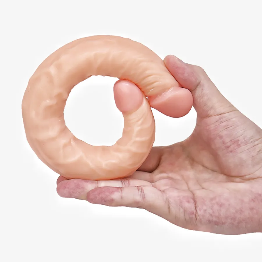 marielove Anal Dildo|Saugnapfdildo|35cm Doppel Dildo 3D Adern Hoden