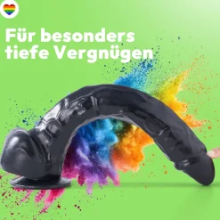 marielove Anal Dildo|Dildo Für Männer|37cm XXL Dildo no Vibrator Sex Toy Saugnapf Penis Anal PVC 3D Adern Hoden