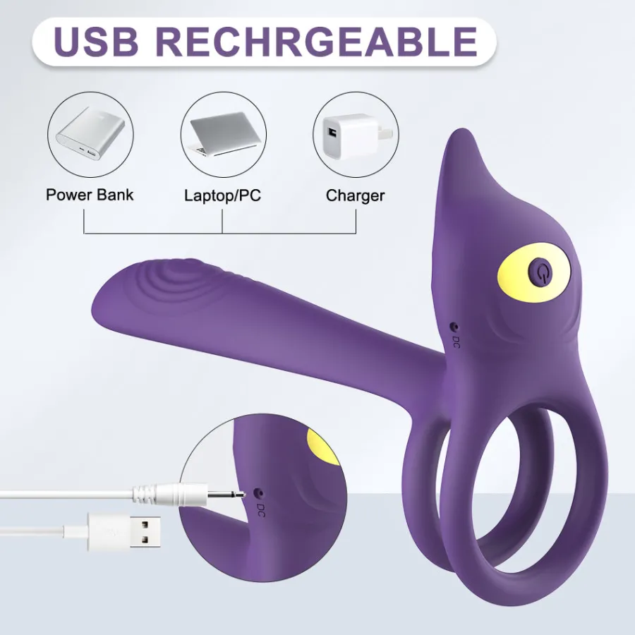 marielove Penisring|Xxl Vibrator|Cock Penis Hoden Ring App Remote GM-274