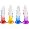 marielove Anal Dildo|Saugnapfdildo|Dildo 20cm mit Saugnapf – Realistisch, 4 Farben
