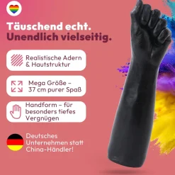 marielove Anal Dildo|Dildo Für Männer|Dildo Fisthand - Riesendildo - Sexspielzeug Arm Fisting Fetisch BDSM 37 cm Lang