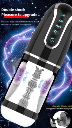 marielove Taschenmuschi|Blowjob Masturbator|Elektrischer Masturbator Blowjob Simulator App Steuerung