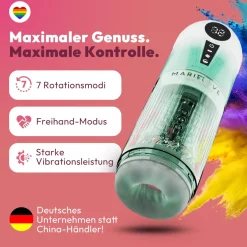 marielove für neuen schwung. Taschenmuschi|Blowjob Masturbator|Elektrischer Masturbator D11H