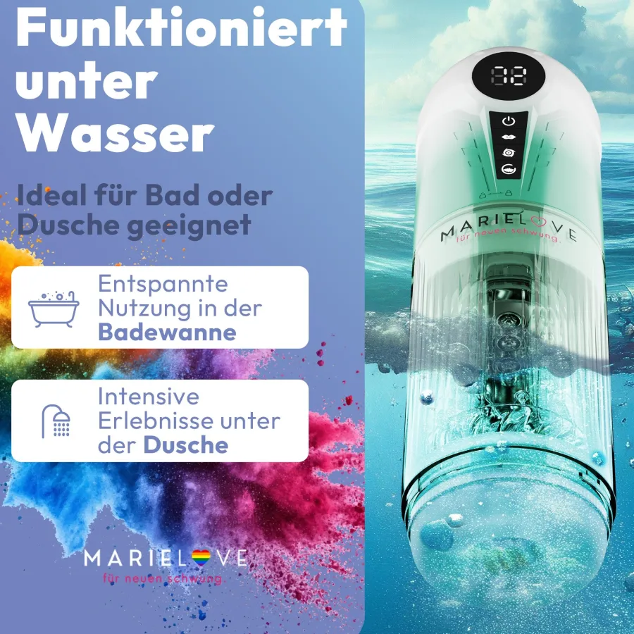 marielove für neuen schwung. Taschenmuschi|Blowjob Masturbator|Elektrischer Masturbator D11H