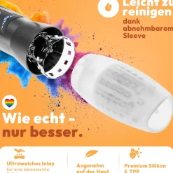 marielove für neuen schwung. Taschenmuschi|Blowjob Masturbator|Elektrischer Masturbator JE-F017Pro