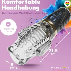 marielove für neuen schwung. Taschenmuschi|Blowjob Masturbator|Elektrischer Masturbator JE-F030