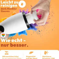marielove für neuen schwung. Taschenmuschi|Blowjob Masturbator|Elektrischer Masturbator JE-F008