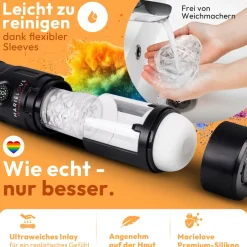 Luose Taschenmuschi|Blowjob Masturbator|Elektrischer Masturbator LOU-1851