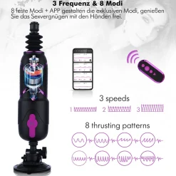 Hi Smith Fickmaschine|Vibrator Mit Fernbedienung|Fickmaschine Sexmaschine Capsule