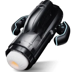 Leten Taschenmuschi|Blowjob Masturbator|Bermuda Storm 10 Saugmodi Fleischige Heiz-Blowjob-Simulation Stroker