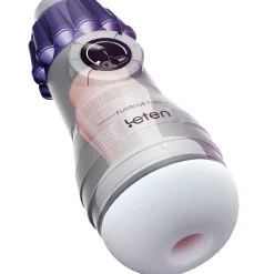 Leten Taschenmuschi|Blowjob Masturbator|Turbojet-20 Deep Throat Saug- & Stark Vibration Masturbator
