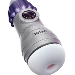 Leten Taschenmuschi|Blowjob Masturbator|Turbojet-20 Deep Throat Saug- & Stark Vibration Masturbator
