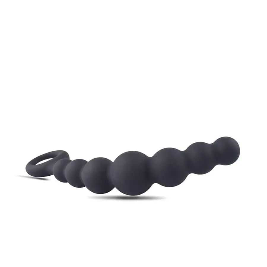 marielove Analplug|Analkette|Analplug Anal Kette aus Silikon 185mm