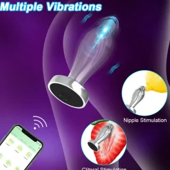 marielove Analplug|Analvibratoren|Analplug mit App Edelstahl