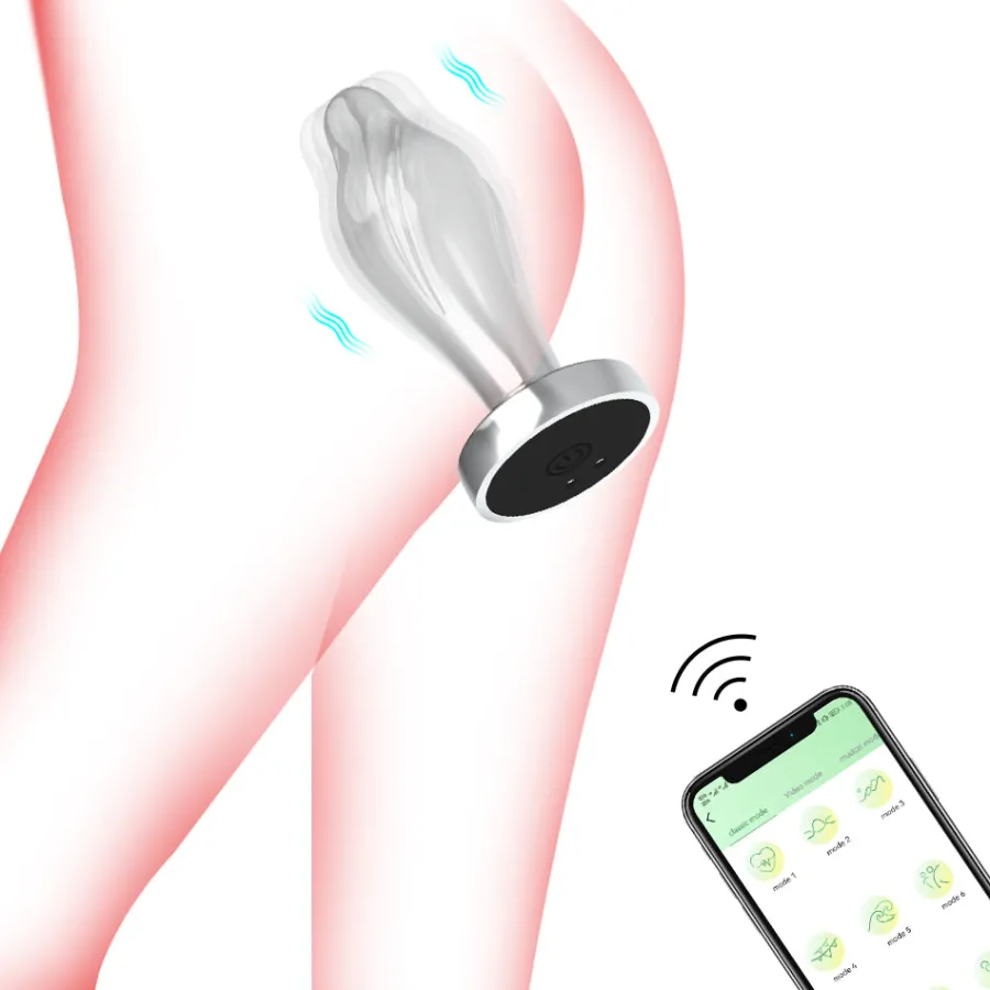 marielove Analplug|Analvibratoren|Analplug mit App Edelstahl