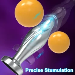 marielove Analplug|Analvibratoren|Analplug mit App Edelstahl