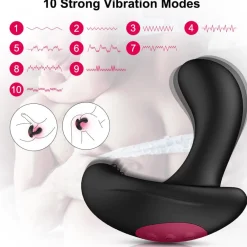 marielove Analvibratoren|Vibrator Mit Fernbedienung|Analvibrator elektrisch aufblasbar mit Fernbedienung