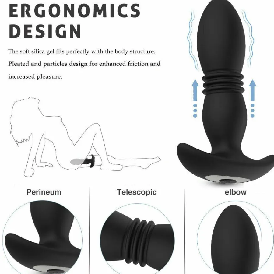 marielove Analvibratoren|Stossvibrator|Analvibrator mit Fernbedienung