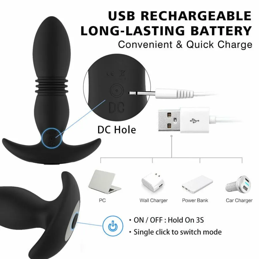 marielove Analvibratoren|Stossvibrator|Analvibrator mit Fernbedienung