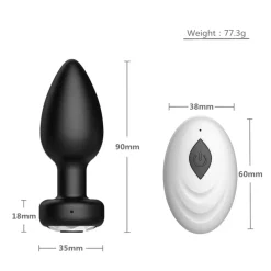 marielove Analplug|Analvibratoren|Anal Vibrator Plug mit Fernbedienung