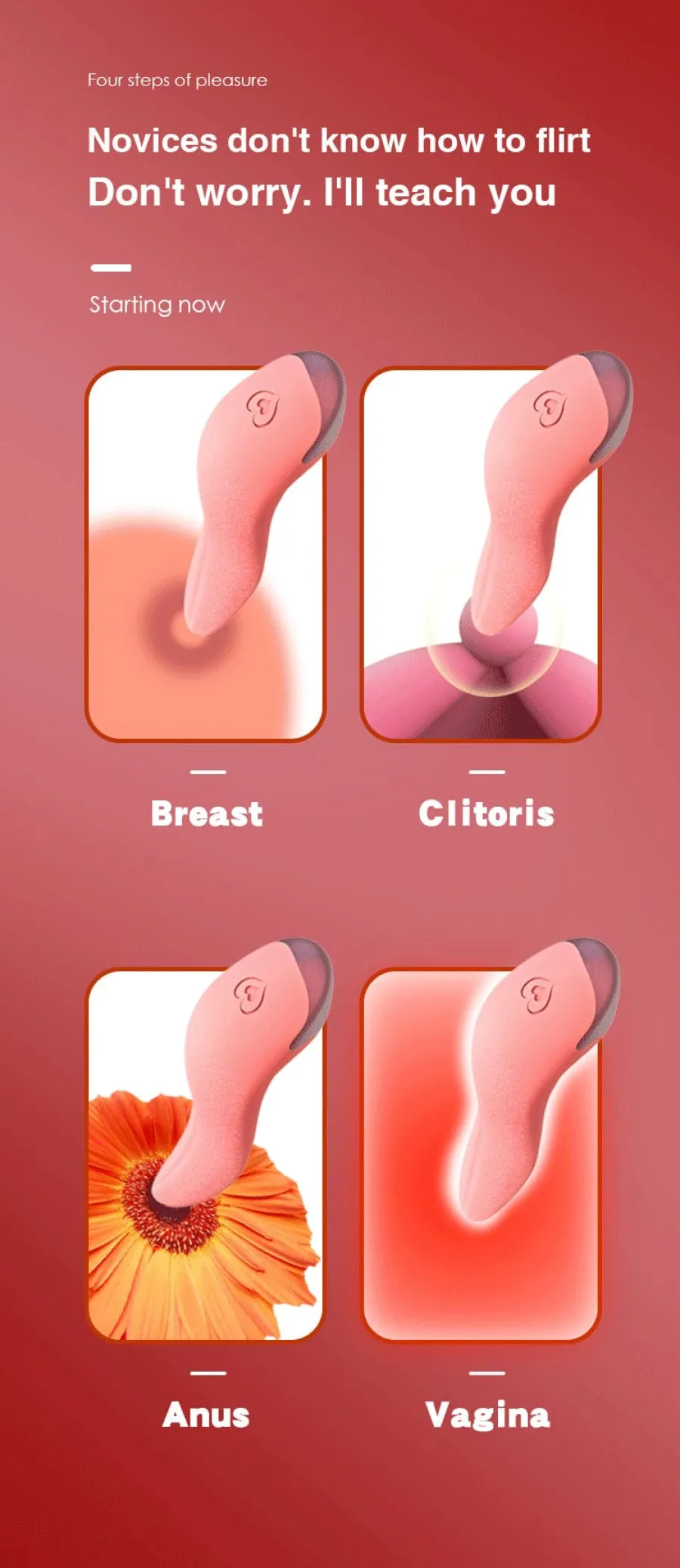 marielove Auflegevibrator|Slipvibrator|Auflege Panty Vibrator Zunge