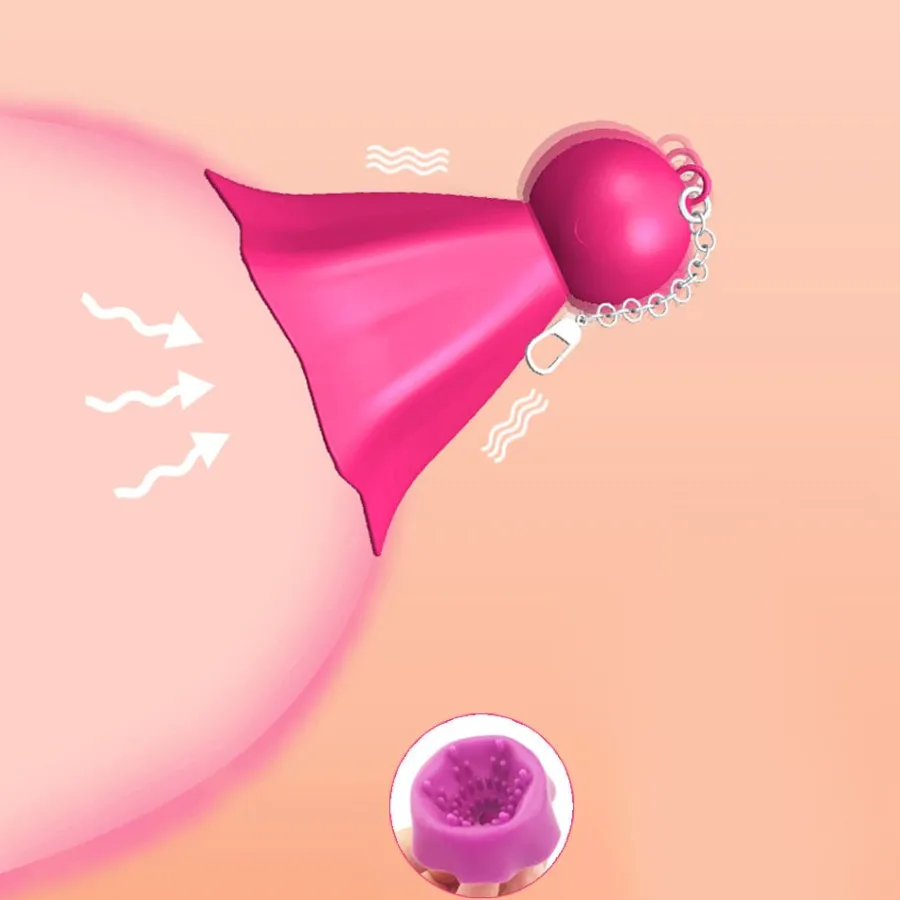 marielove Brustpumpe|Auflegevibrator Nippelvibrator Pink