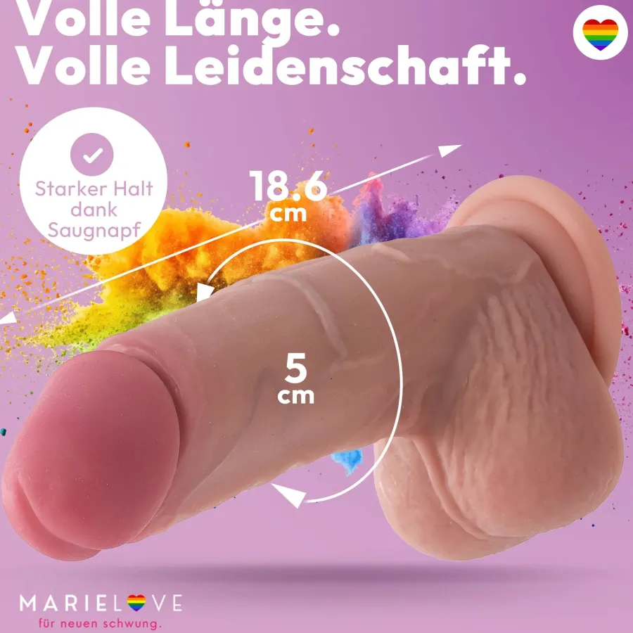 marielove Anal Dildo|Saugnapfdildo|19cm Dildo