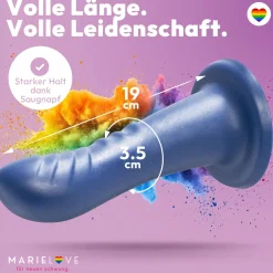 marielove Anal Dildo|Dildo Für Männer|19cm Dildo purple