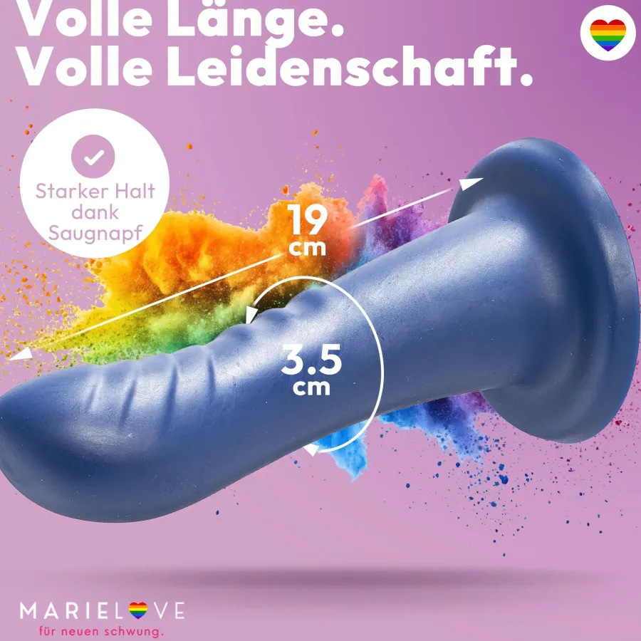marielove Anal Dildo|Dildo Für Männer|19cm Dildo purple