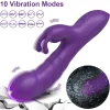 marielove Rabbit Vibrator|Stossvibrator|20cm Rabbit Vibrator 2in1 Stimulation