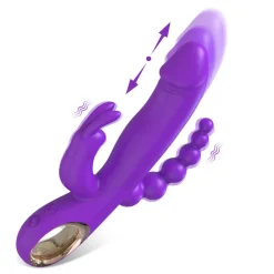 marielove Rabbit Vibrator|Stossvibrator|20cm Rabbit Vibrator 3in1 Stimulation