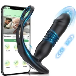 marielove Analplug|Prostatavibrator|Cockring mit Prostata Vibrator mit App