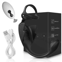 marielove Analplug|Prostatavibrator|Cockring mit Prostata und Hoden Vibrator mit Fernbedienung