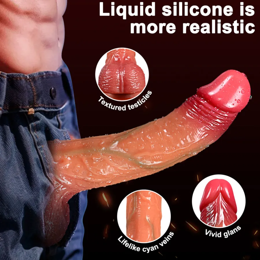 marielove Anal Dildo|Saugnapfdildo|Dildo Vibrator mit Heiz-, Stoß-, Rotationsfunktion & App