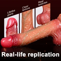 marielove Anal Dildo|Saugnapfdildo|Dildo Vibrator mit Heiz-, Stoß-, Rotationsfunktion & App