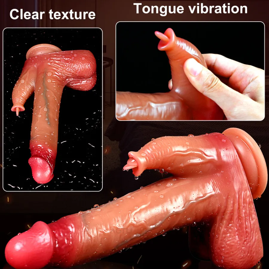 marielove Anal Dildo|Saugnapfdildo|Dildo Vibrator mit Heiz-, Stoß-, Rotationsfunktion & App
