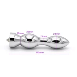 marielove E-Stim Toys|E-Stim Toys ESTIM Anal- und Vaginal Plug, 110mm