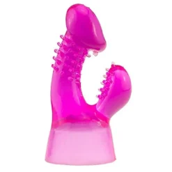marielove Massagestab Aufsätze|Doppelvibrator|Magic Wand Aufsatz Dino 35mm