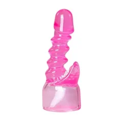 marielove Massagestab Aufsätze|Doppelvibrator|Magic Wand Aufsatz Pink 40mm
