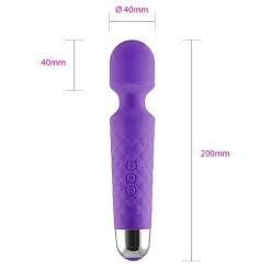 marielove Massagestäbe|Magic Wand Vibrator|Magic Wand Vibrator mini iWand Lila