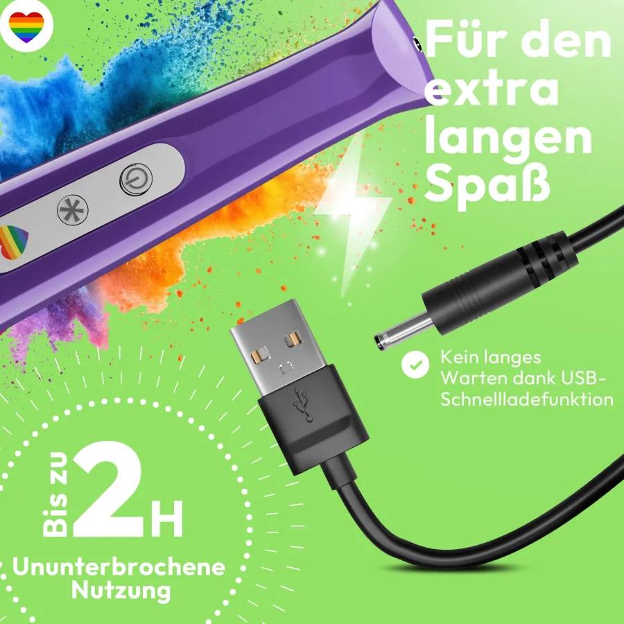 marielove Massagestäbe|Magic Wand Vibrator|Magic Wand Vibrator Magic Wand Akku Lila